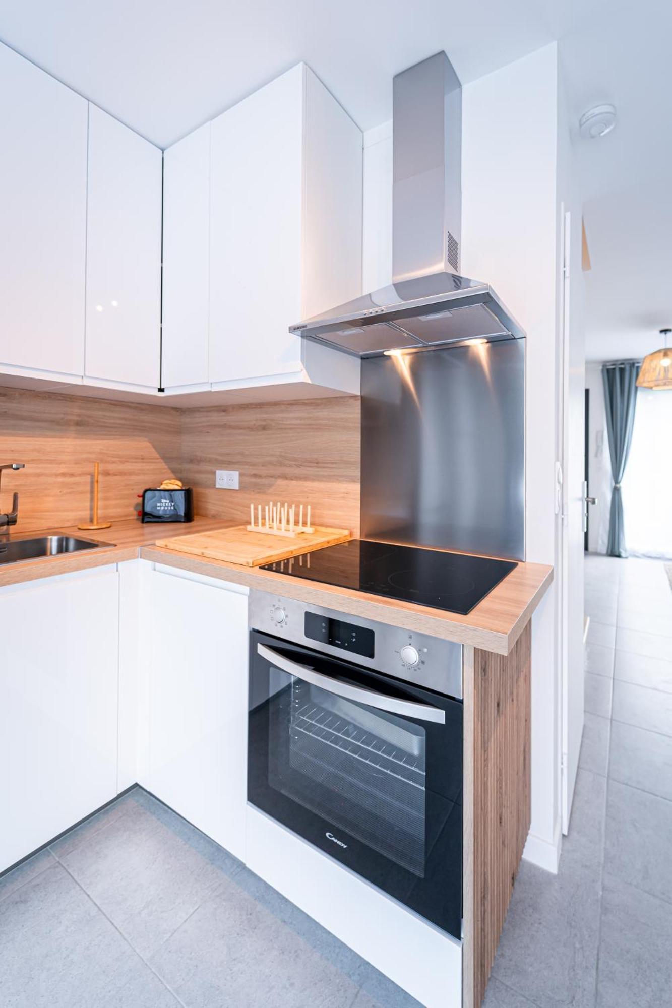 Le Cool Plex Duplex Avec Jardin, Disney 10Mn Esbly Exterior foto