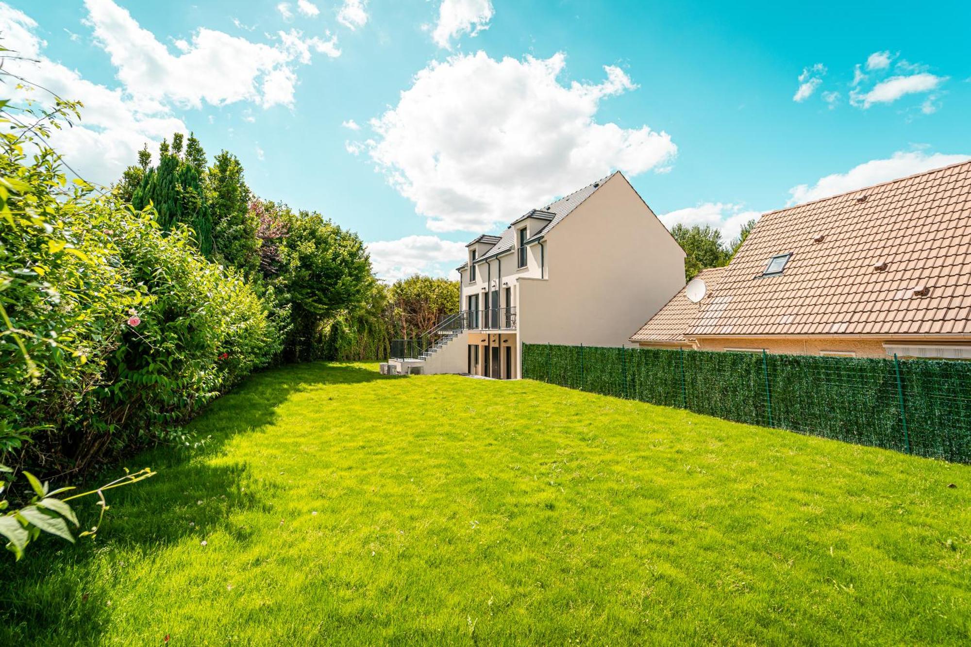 Le Cool Plex Duplex Avec Jardin, Disney 10Mn Esbly Exterior foto